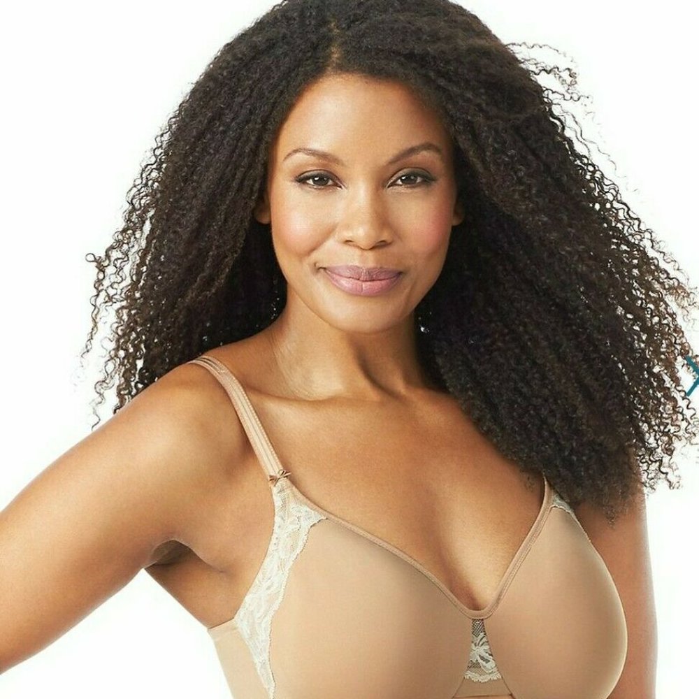 Olga Cloud 9 Minimizer Underwire Bra 36C GI8961A Lace Beige New